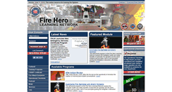 Desktop Screenshot of fireherolearningnetwork.com